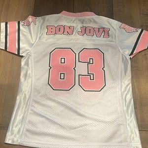 2 Jon Bon Jovi Hand 'Lost Highway Tour' Jersey Shirts 2008